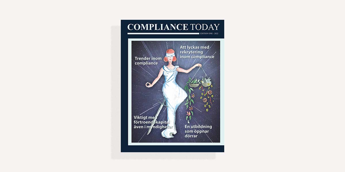 compliance today edition 1